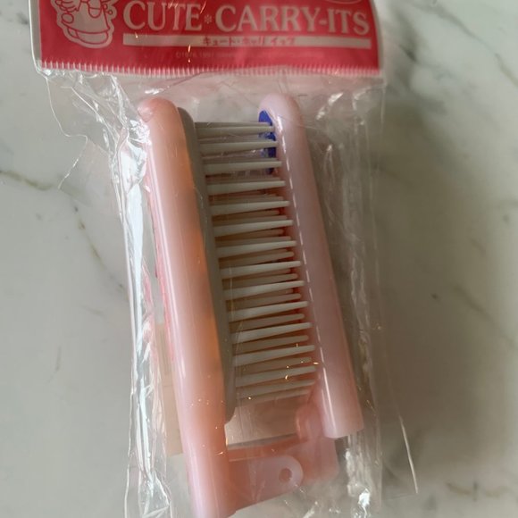 vintage 1997 hello kitty unopened brand new pocket mirror + comb - Picture 8 of 8